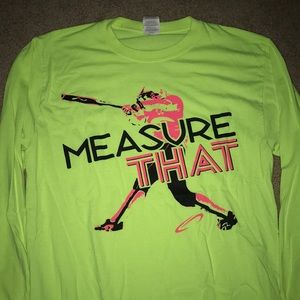 Yellow Softball Long Sleeve